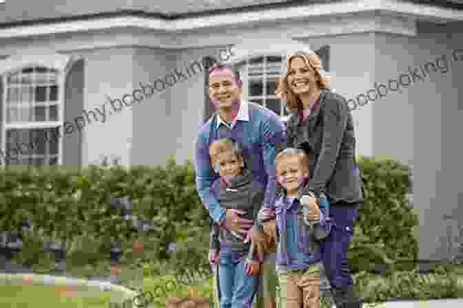 A Beautiful Family Standing In Front Of Their New Home The Ultimate Homeownership Guide: Tips And Tricks On How To Save And Make The Biggest Free Download Of Your Life