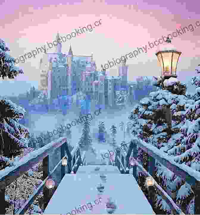A Beautiful Winter Landscape With A Castle In The Background Queen Of Ice And Snow (Iron Crown Faerie Tales 6)