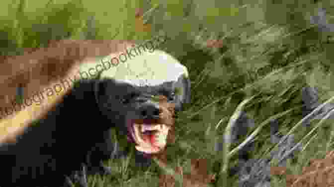 A Fierce Honey Badger Baring Its Teeth Honey Badger Vs Hyena: Scrap In The Savannah (Epic Animal Matchups)