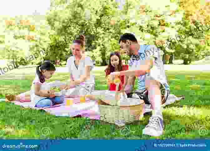 A Happy Family Enjoying A Picnic In The Park, With The Mother And Father Holding A Young Child The Joy Of Later Motherhood: Your Natural Path To Healthy Babies Even In Your 40s