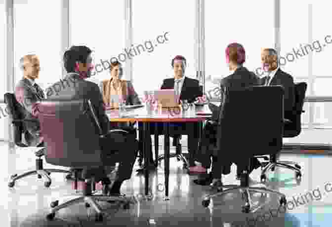 A Leader Sitting At A Conference Table, Looking At A Group Of People With A Sincere Expression. Leadership: Discover The Qualities Of Leaders And How To Use Them In Your Own Life For Ultimate Success
