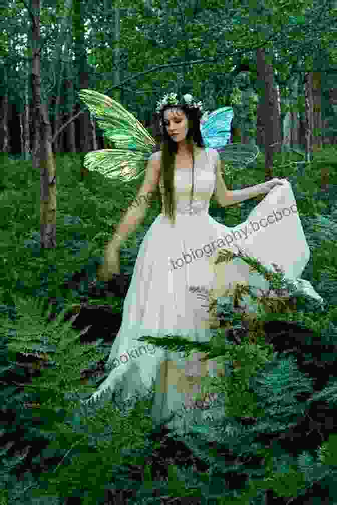 A Majestic Faerie Queen Amidst An Enchanted Forest, Her Gossamer Wings Shimmering In The Sunlight. Heir Of Iron Hearts: Iron Crown Faerie Tales 2
