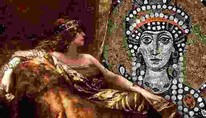 A Painting Depicting Theodora As A Young Woman, With Her Hair Adorned With Jewels And A Serious Expression. Theodora: Actress Empress Saint (Women In Antiquity)