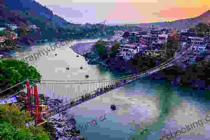 A Panoramic View Of Rishikesh, With The Ganges River Winding Through The City Embrace The Chaos: How India Taught Me To Stop Overthinking And Start Living