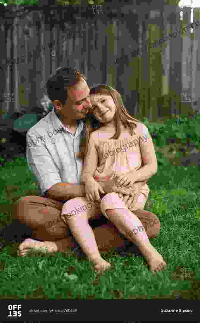 A Photo Of A Young Girl Sitting On Her Father's Lap, Looking Up At Him With Love And Admiration. Letter To My Father Bernard Marin