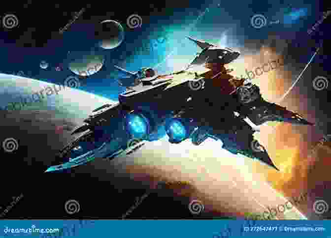 A Spaceship Traveling Through The Vastness Of Space The Jupiter Catastrophe: Hard Science Fiction (Ice Moon 5)