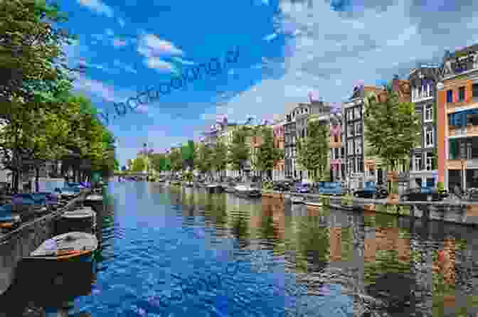A Vibrant Cityscape In The Netherlands, Showcasing The Iconic Canals And Historic Gabled Houses Of Amsterdam, With Boats Gliding Along The Waterways. Why The Dutch Are Different: A Journey Into The Hidden Heart Of The Netherlands