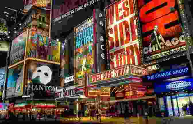 A Vibrant Photograph Of A Bustling Broadway Theatre District At Night Theatre World: Volume 63 2006 2007 Ben Hodges