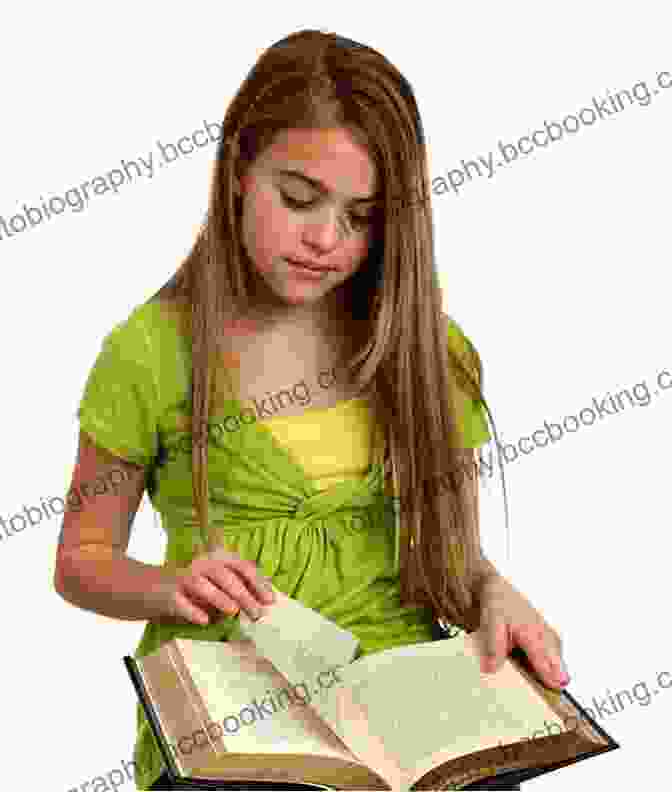 A Young Girl Reading A Book In A Classroom To Be Taught If Fortunate