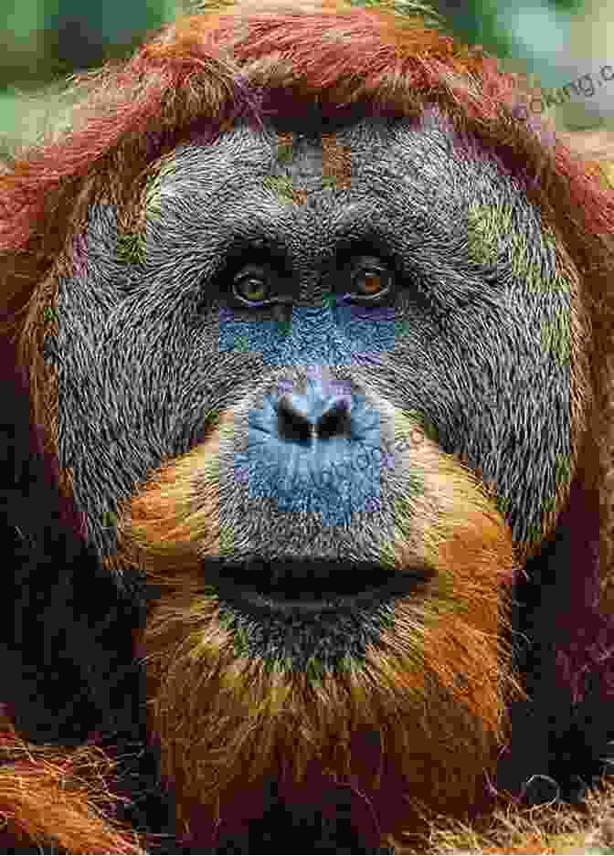 Close Up Portrait Of A Curious Orangutan With Piercing Eyes Artist S Photo Reference Wildlife