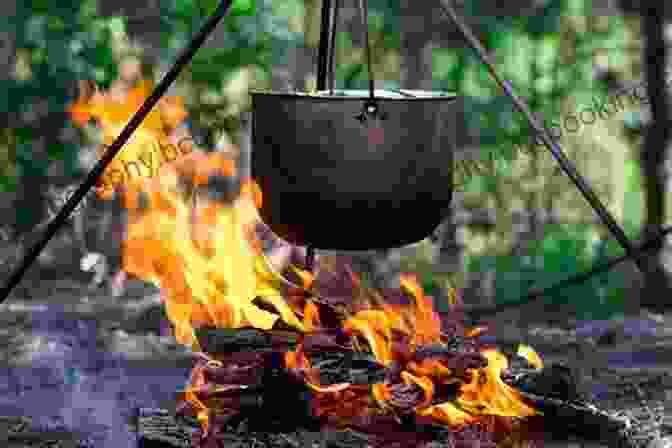 Cooking Dinner Over A Campfire In A Pot 100 Easy Camping Recipes (Camping Books)