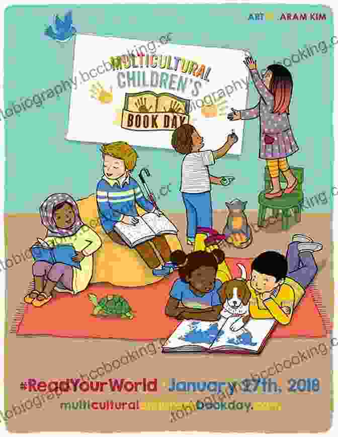 Diverse Group Of Children Reading Books, Promoting Multiculturalism And Tolerance Rhoda The Alligator: (Learn To Read Diversity For Kids Multiculturalism Tolerance)