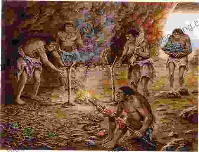 Early Humans Cooking Over A Fire Consider The Fork: A History Of How We Cook And Eat