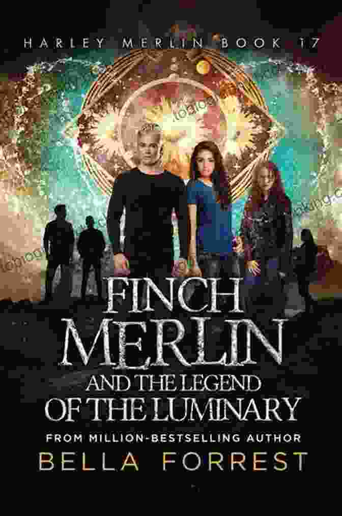 Finch Merlin And The Legend Of The Luminary Book Cover Harley Merlin 17: Finch Merlin And The Legend Of The Luminary