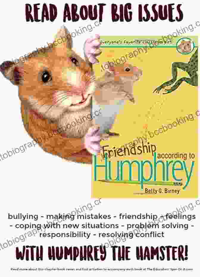 Humphrey The Hamster Standing On A Book, Ready For Adventure Adventure According To Humphrey Betty G Birney