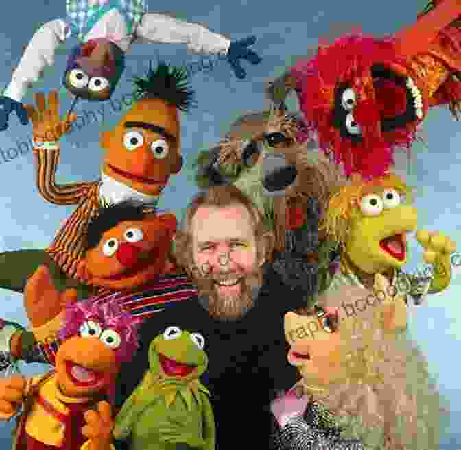 Jim Henson Surrounded By His Beloved Muppet Characters, Kermit The Frog, Miss Piggy, Fozzie Bear, And Gonzo. I Am Jim Henson (Ordinary People Change The World)