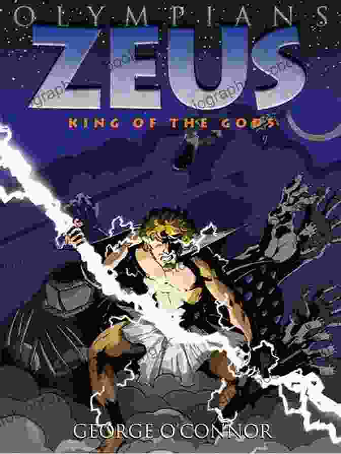 Rise Of The Olympians Book Cover Featuring Zeus Wielding A Thunderbolt Rise Of The Olympians 6 Belle Ward
