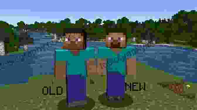 Steve, The Iconic Minecraft Character, Standing In A Lush Green Field The Unofficial Minecraft Comic: The Story Of Steve Vol 11 (Minecraft Steve Story)