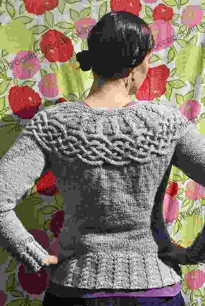 Stunning Felted Knit Sweater With Intricate Patterns Felted Knits Beverly Galeskas