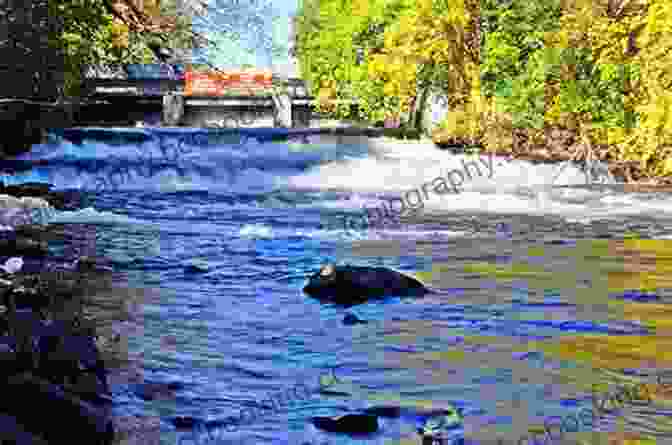 The Cascading Waters Of The Rideau River At The Old Slys Lock. Smiths Falls Ontario In Colour Photos: Saving Our History One Photo At A Time