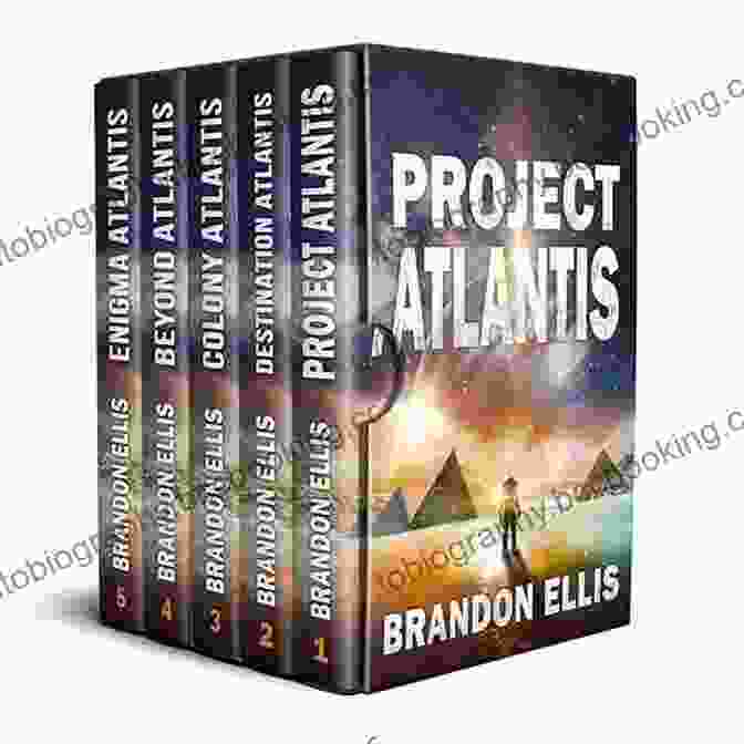 The Complete Atlantis Sci Fi Fantasy Technothriller Book Cover With A Deep Sea Diver Above The Lost City Of Atlantis The Complete Atlantis 1 5 (A Sci Fi Fantasy Technothriller): Ascendant Saga