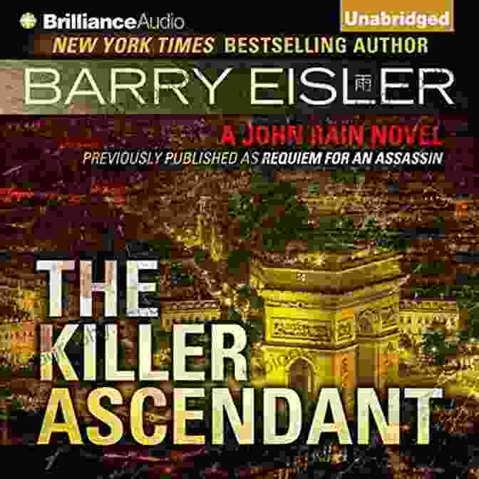 The Killer Ascendant Book Cover, Featuring A Shadowy Figure Holding A Gun The Killer Ascendant (A John Rain Novel)