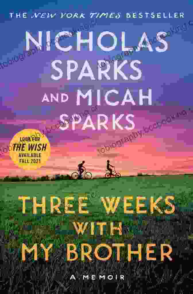 Three Weeks With My Brother Book Cover Nicholas Sparks Reading Free Download Guide: Calhoun Family Jeremy Marsh And Every Other (SeriesReadingFree Download Com List 8)