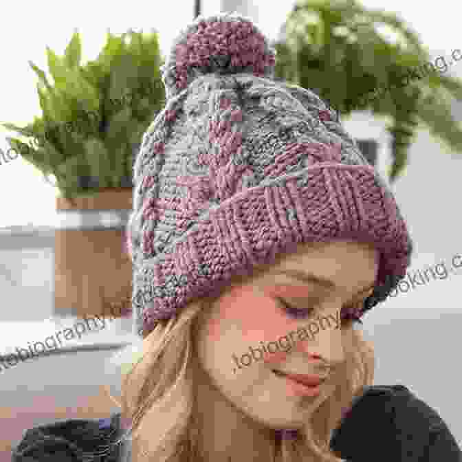 Vibrant Felted Hat With Intricate Cable Knit Pattern Felted Knits Beverly Galeskas