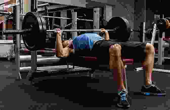 Weightlifter Performing A Barbell Bench Press Science And Development Of Muscle Hypertrophy Edition